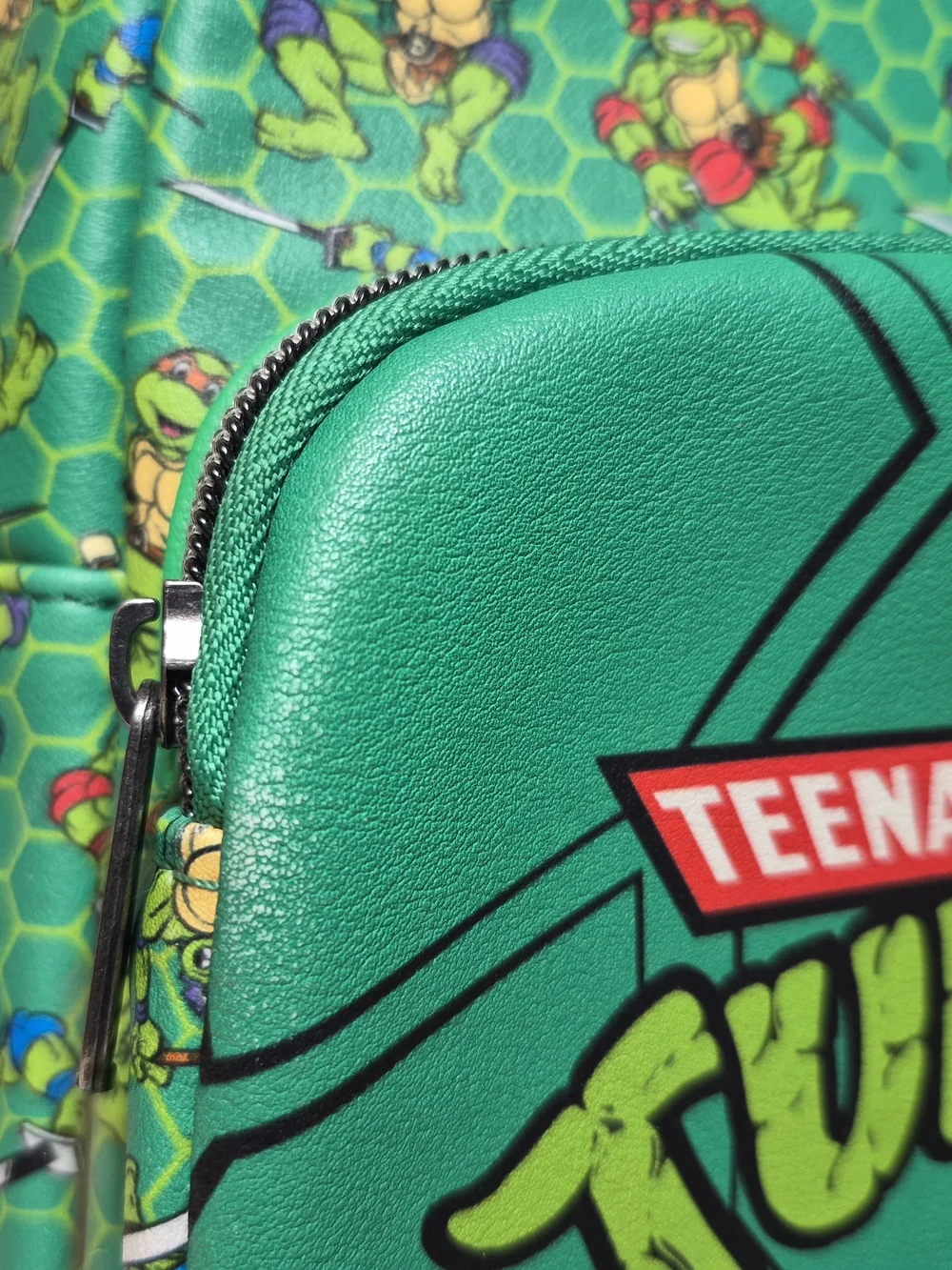 Loungefly Funko Green Teenage Mutant Ninja Turtles Mini Backpack